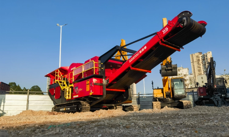 The difference between mobile jaw crusher and mobile multi-cylinder cone crusher