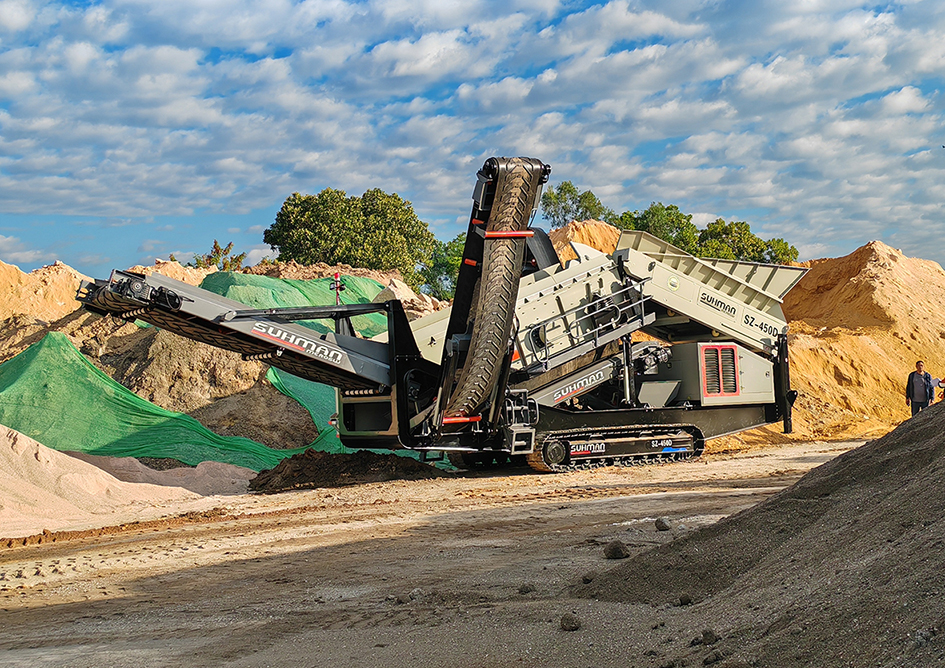 Scalper Screener for Coarse Material Screening and Separating